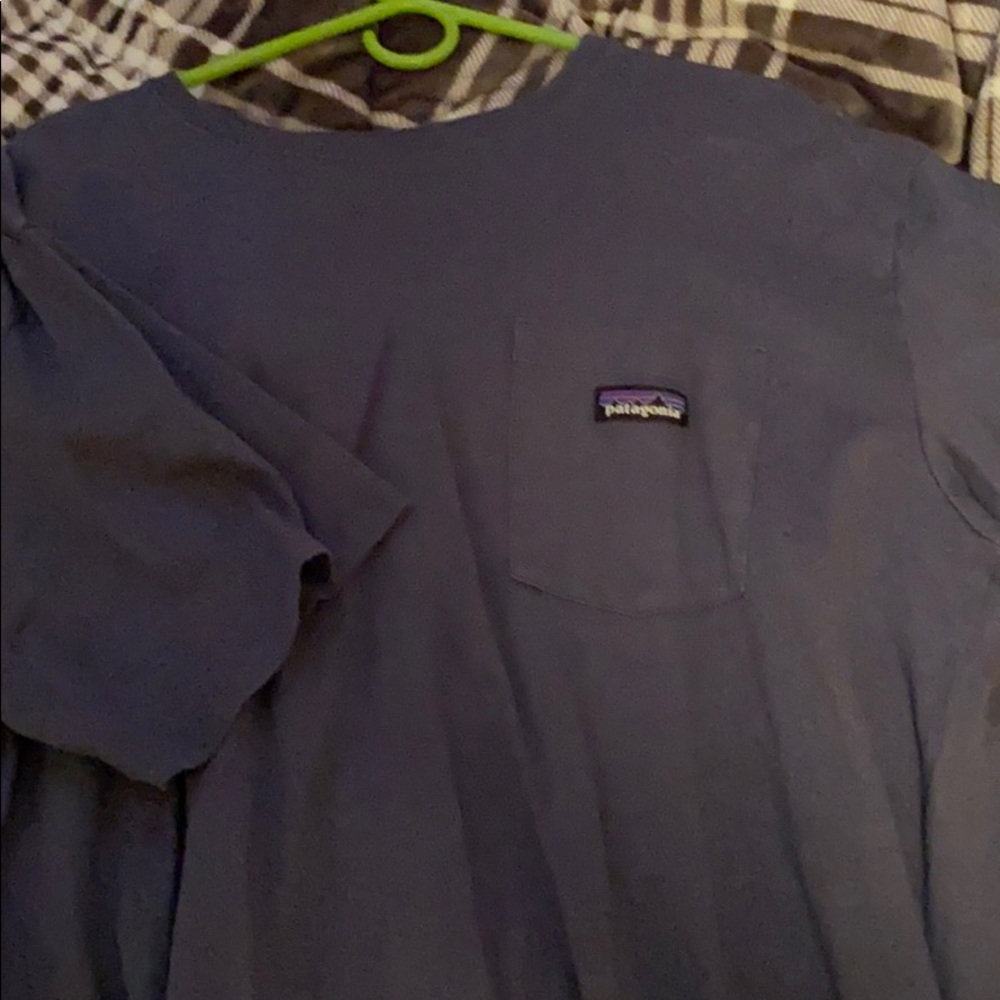 Navy XL Patagonia pocket t-shirt